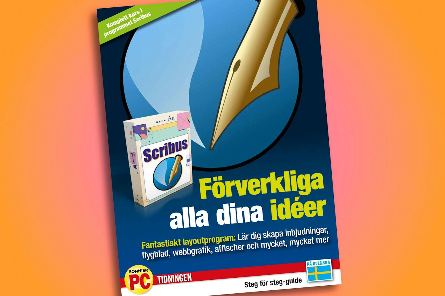 Scribus layout program Gratis layout program alternativ till InDesign